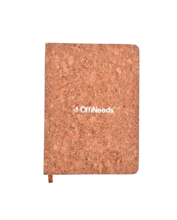 Eco Notes Eco friendly Notebook- Natural Cork- A5- 196 Pages